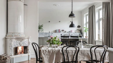 Фото - Красивая скандинавская квартира с классическими деталями в Мальмё